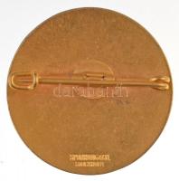 Svédország 1958. "UEFA Kongresszus Stockholm" zománcozott fém jelvény, hátoldalán "SP...