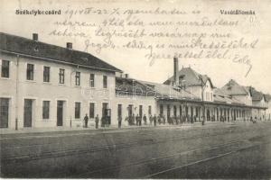 Székelykocsárd, Kocsárd, Lunca Muresului; vasútállomás / Bahnhof / railway station