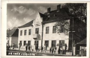 1940 Szinérváralja, Seini; Magy. kir. I. sz. áll. elemi népiskola / school. photo