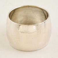 Ezüst (Ag.) szalvétagyűrű, jelzett, nettó: 14 g