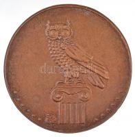 DN "Pedagógia Díj" kétoldalas öntött Br emlékérem, két darabból álló bőrtokban. Szign.: VE...