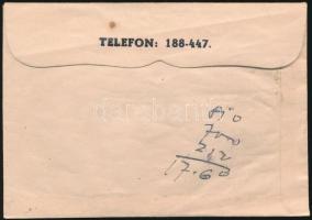 A "Kígyó" Gyógyszertár (Budapest IV: Ferenciek tere) receptborítékja, szép állapotban