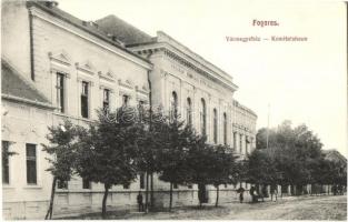 1907 Fogaras, Fagaras; Vármegyeház / Komitatshaus / county hall