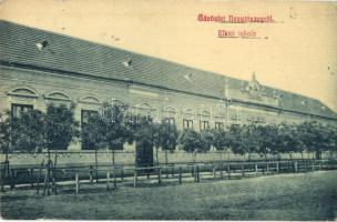 Torontáltószeg, Nagytószeg, Novi Kozarci; Elemi iskola. W. L. 1380. / Elementary school (EK)