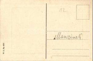 Újvidék, Novi Sad; látkép, Városháza, üzletek. W. L. Bp. 4215. / general view, town hall, shops (EK)