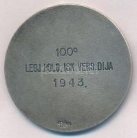 1943. "Magyar Gyorsírók Országos Szövetsége / III. Díj" fém díjérem "BERÁN N. BPEST&q...