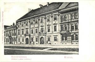 Kassa, Kosice; Honvéd-laktanya (Rákóczi egykori székháza) / military barracks (formerly town hall)