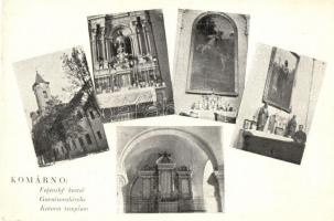 Komárom, Komárno; Vojensky kostol / Garnisonskirche / Katona templom, belső / military church, interior