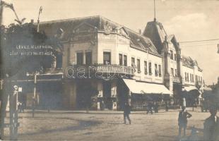 1929 Léva, Levice; Városi nagyszálló / Velky Hotel. photo