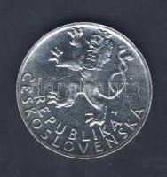 Csehszlovákia 1947. 50K Ag T:2 kis ph