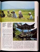 Ezerarcú világunk 3 kötete: Ázsia-Ausztrália, Afrika, Amerika. Bp., 1992-1994, Dunakönyv. Kiadói kar...