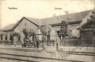 Verőce, vasútállomás, hajtány (EK)