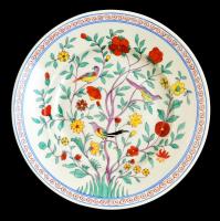 Herendi Oriental Garden mintás tányér, kézzel festett, jelzett, hibátlan, d:26 cm