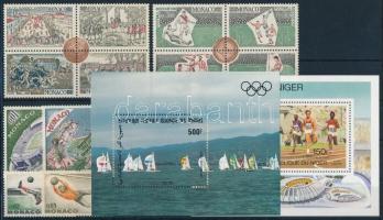 1963-1996 Sport 7 blocks + 1 set 1963-1996 Sport motívum 7 db klf blokk + 1 sor