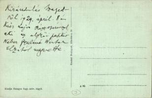 Algyő, Állami iskola, Plébánia, Római katolikus templom, Hangya Fogyasztási Szövetkezet üzlete és sa...