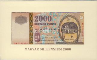 2000. 2000Ft "Millenium" T:I Eredeti bontatlan díszcsomagolásban!