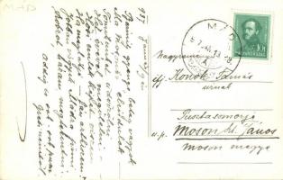 1937 Mád, Pro Patria hősök emlékműve avatási ünnepsége. photo