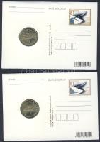 2001. 200Ft 4 klf "János Vitéz, Pál utcai fiúk, Toldi, Lúdas Matyi" bélyeges levelezőlapon...