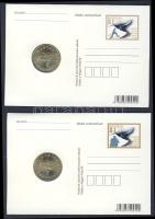 2001. 200Ft 4 klf "János Vitéz, Pál utcai fiúk, Toldi, Lúdas Matyi" bélyeges levelezőlapon...