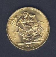 Nagy-Britannia 1966. 1Ł Au 7,9881g T:2