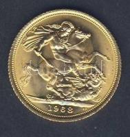 Nagy-Britannia 1968. 1Ł Au 7,9881g T:2