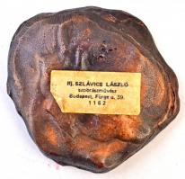 ifj. Szlávics László (1959-) DN "Bronz Katonai Érdemérem" Br emlékplakett, mely a kitüntet...