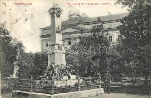 1911 Debrecen, Református Kollégium, Gályarabok szobra