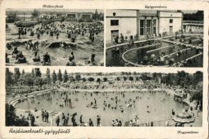 1944 Hajdúszoboszló-gyógyfürdő, nagymedence, Hullámfürdő, gyógymedence (EK)