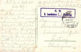 Colroy-la-Grande (Vosges, Vogesen); Weltkireg, Strassenscene / WWI K.u.K. military, soldiers + milit...