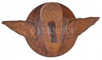 DN "Hungarian Tours" zománcozott Br gomblyukjelvény (20,5x36,5mm) T:2