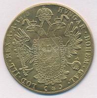 Ausztria 1873. 4 Dukát fém hamisítvány (fake coin) T:1-