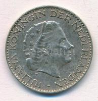 Hollandia 1956. 1G Ag I. Julianna T:2  Netherlands 1956. 1 Gulden Ag Juliana C:XF