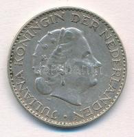 Hollandia 1957. 1G Ag I. Julianna T:2  Netherlands 1957. 1 Gulden Ag Juliana C:XF