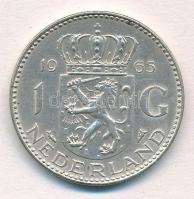 Hollandia 1965. 1G Ag "I. Julianna" T:2 
Netherlands 1965. 1 Gulden Ag "Juliana"...