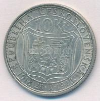 Csehszlovákia 1928. 10K Ag "Masaryk" T:2
Czechoslovakia 1928. 10 Korun Ag "Masaryk&q...