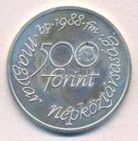1988. 500Ft Ag "Világ vadvédelmi alap" T:BU patina
Adamo EM100