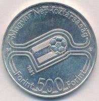 1981. 500Ft Ag "Labdarúgó Világbajnokság 1982 - 3 játékos"  T:1 (eredetileg PP)