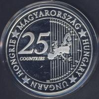 Modern emlékérem "Euró fantázia-Mátyás templom" Ag 20,7g T:PP Csak 2000db! RR!!