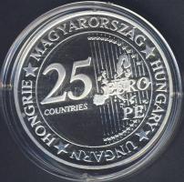 Modern emlékérem "Euró fantázia-Szabadság-szobor" Ag 20,7g T:PP Csak 2000db! RR!!