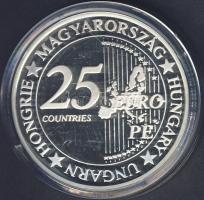 Modern emlékérem "Euró fantázia-Lánchíd" Ag 20,7g T:PP Csak 2000db! RR!!