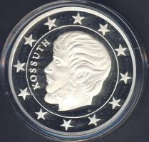 Modern emlékérem "Euró fantázia-Kossuth" Ag 20,7g T:PP Csak 2000db! RR!!