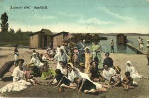 Balaton, strandélet napfürdővel (EK)