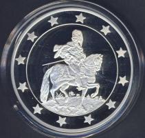 Modern emlékérem "Euró fantázia-Rákóczi" Ag 20,7g T:PP Csak 2000db! RR!!