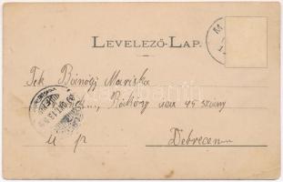 1899 Mándok, Erzsébet gőzmalom. Divald  (EK)