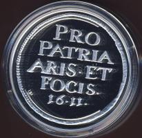 1611. Tallér Ag "Báthory Gábor" modern utánveret T:PP Tanúsítvánnyal! Csak 2000db!