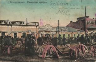 Ulan-Ude, Verkhneudinsk; January Fair with vendors and shops (EK)