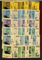 1.600-1.700 db-os szép szovjet gyufacímke gyűjtemény 12 lapos közepes berakóban