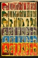 1.600-1.700 db-os szép szovjet gyufacímke gyűjtemény 12 lapos közepes berakóban