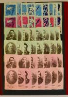 1.600-1.700 db-os szép szovjet gyufacímke gyűjtemény 12 lapos közepes berakóban