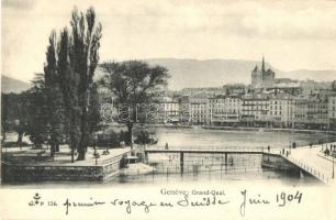 6 db RÉGI svájci városképes lap / 6 pre-1905 Swiss town-view postcards